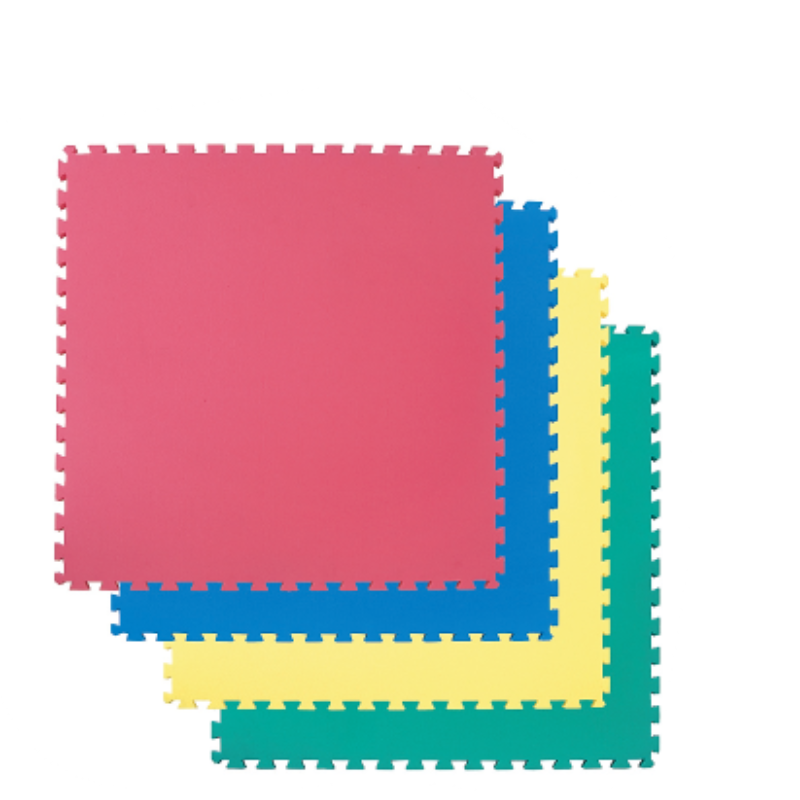 カラーユニットマット 4枚1組 赤 | 保育,積木・ブロック・保育遊具