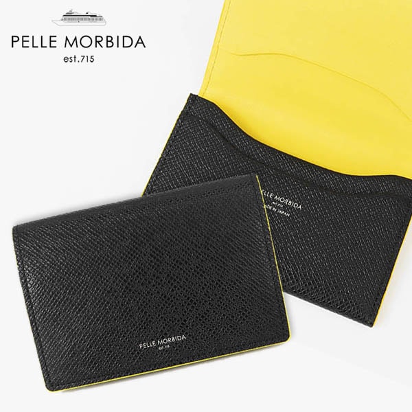ペッレモルビダ PELLE MORBIDA 名刺入れ Barca バルカ メンズ カード