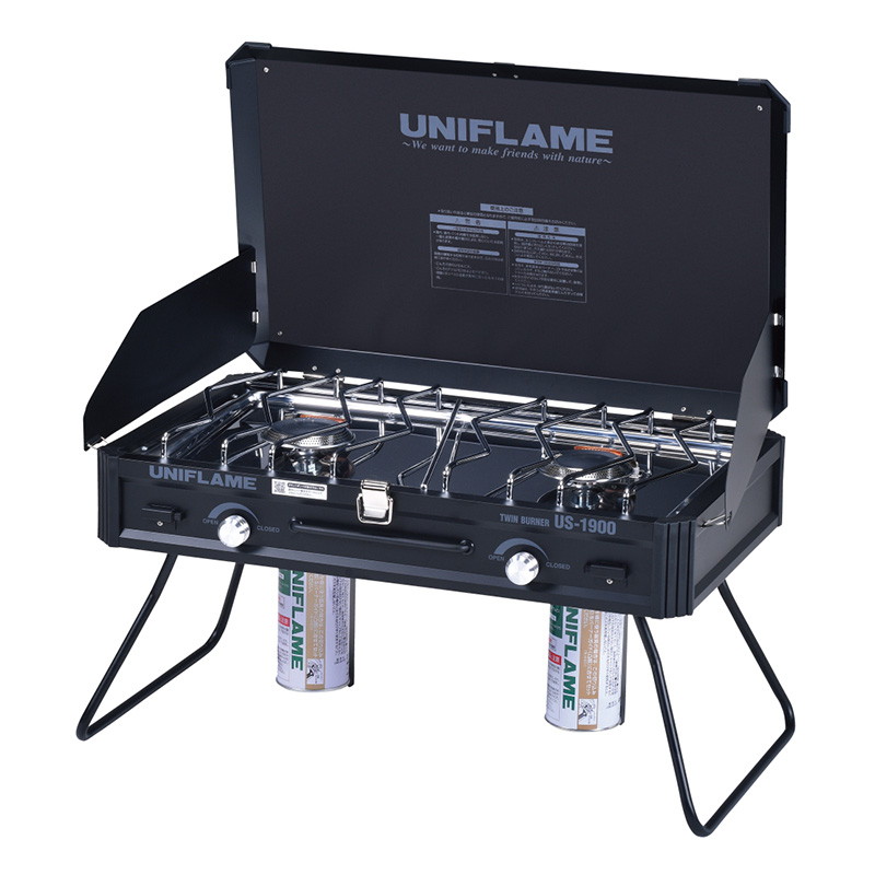 UNIFLAME ツインバーナー US-1900 ブラック LTD [ユニフレーム]