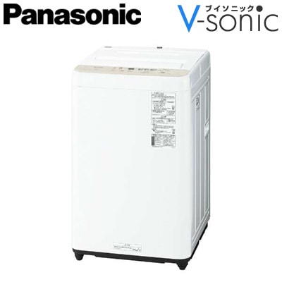 全自動洗濯機 Fシリーズ [洗濯6.0kg /上開き] ライトベージュ NA-F6B3