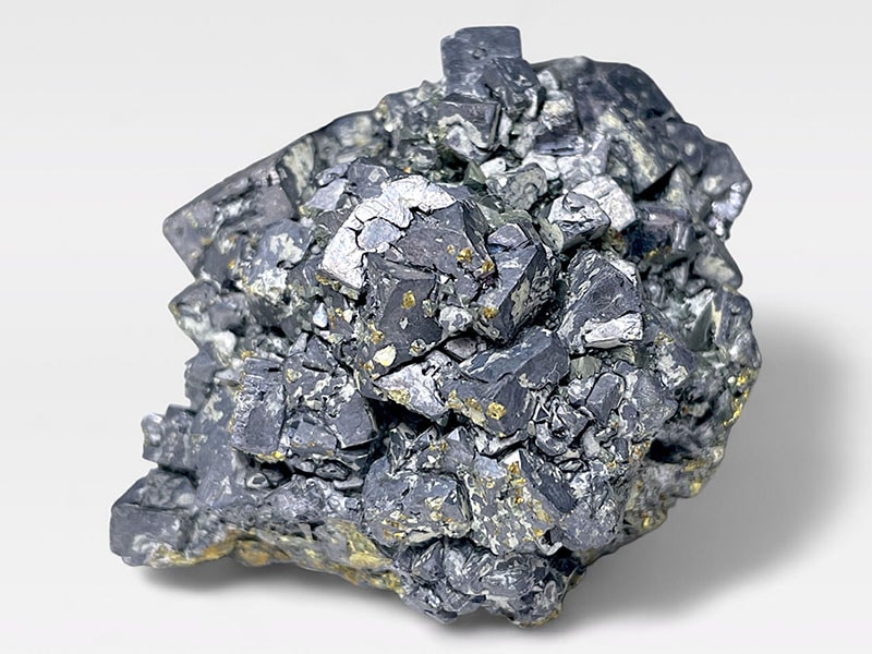 秋田県 佐山鉱山産 方鉛鉱/黄銅鉱