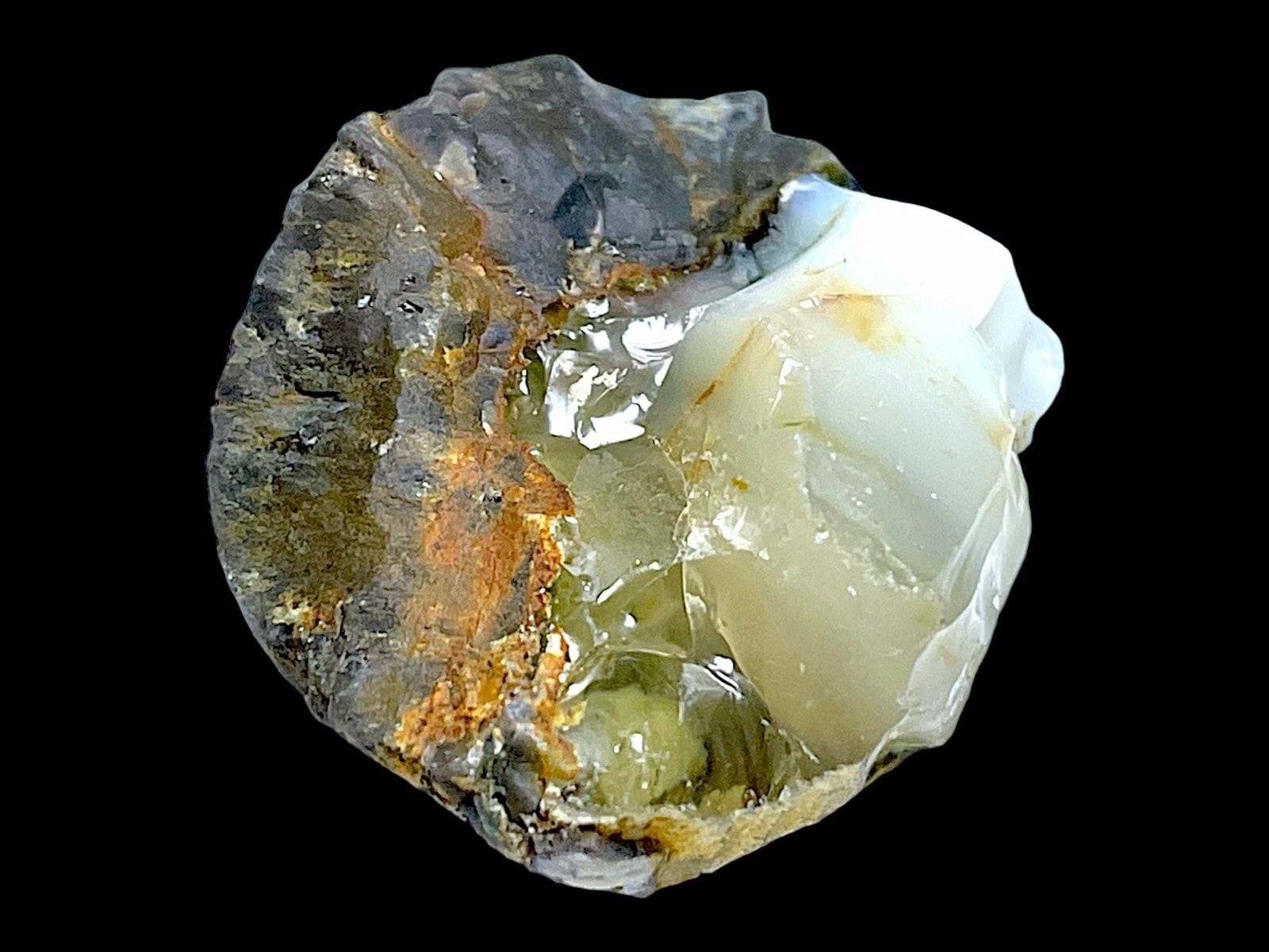 福島県 宝坂産 遊色オパール