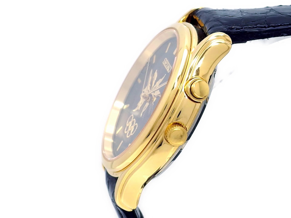 セイコー 長野オリンピック記念 5M42-0F60 漆モデル キネティック 1998