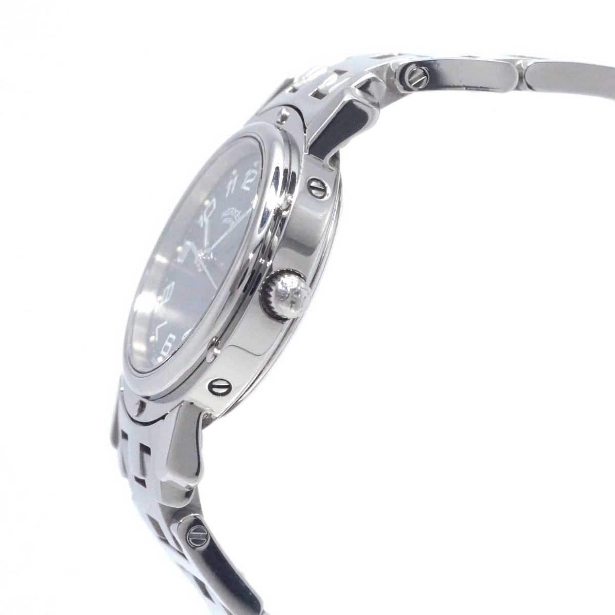 エルメス クリッパー ブルー文字盤 CL4.210 クオーツ レディース USED