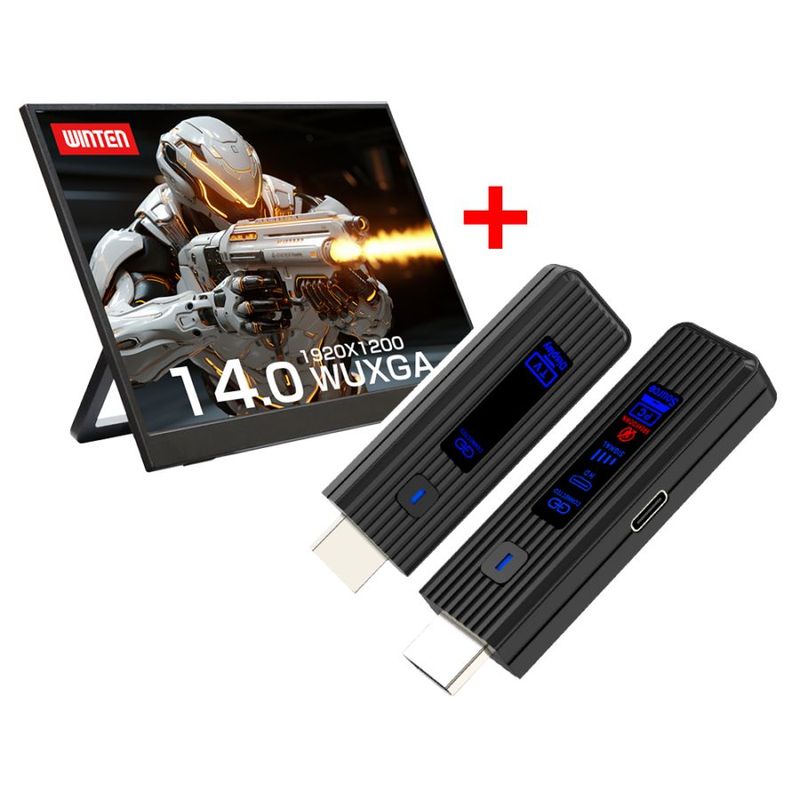 モバイルモニター 高画質フルHD 15.6インチ 1年保証 WT-156H2-BS