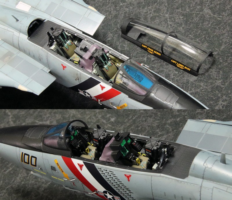 1/48 F-14D トムキャット バウンティ・ハンターズ完成品｜艦船模型の