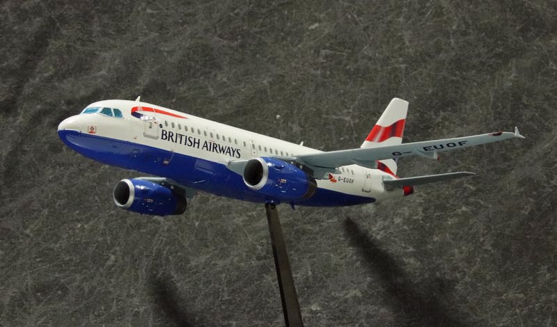 1/144 ブリティッシュ エアウェイズ エアバスA319 完成品｜艦船模型の