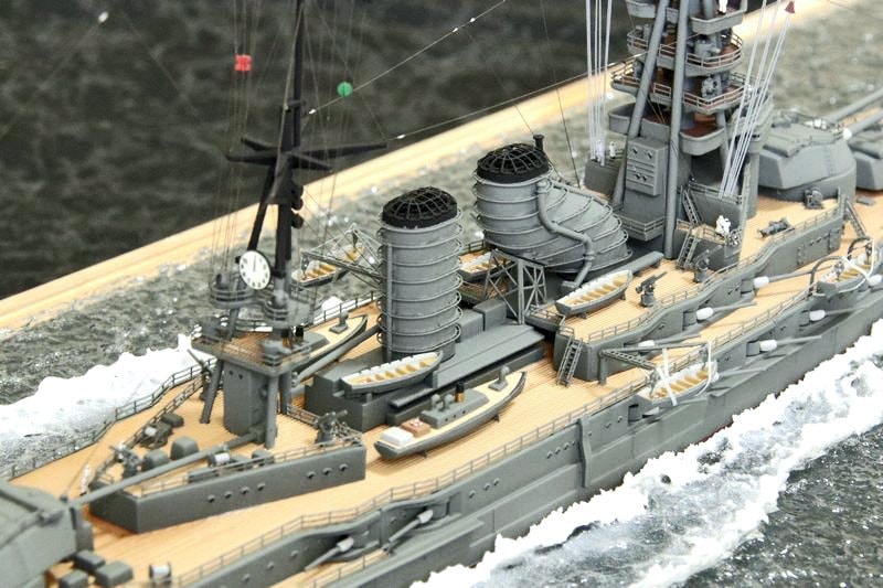 1/700 戦艦「長門」（屈曲煙突時）フルディテール完成品｜艦船模型の