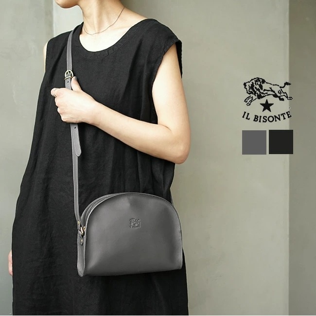 ◇【国内正規販売店】[54162-3-10111] IL BISONTE(イルビゾンテ