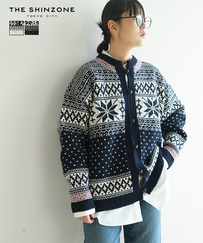 SALE 30%OFF】[25AMSNI05]THE SHINZONE(ザ シンゾーン) NORWAY KNIT