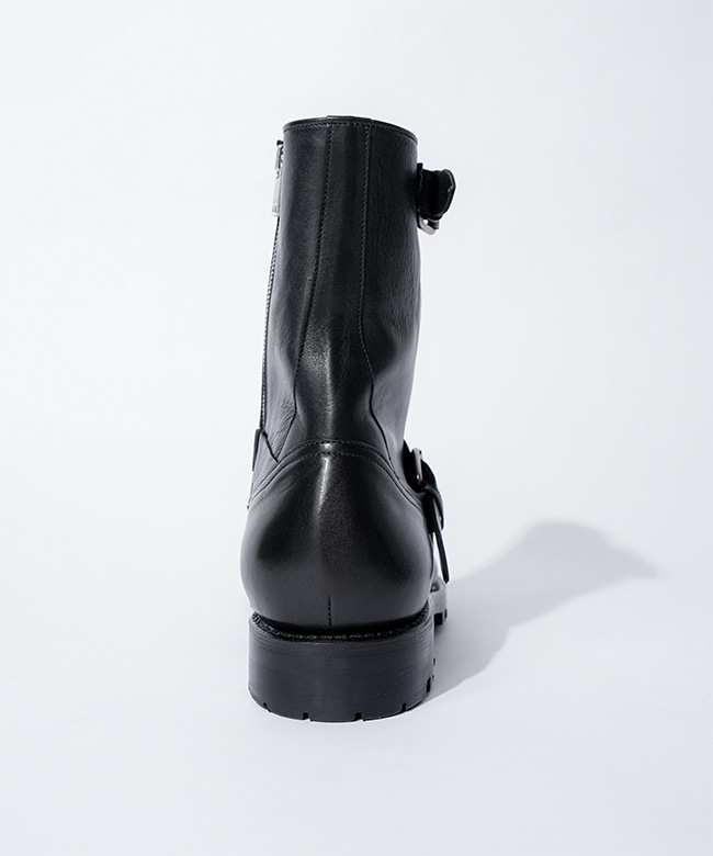 NN-F4703]nonnative(ノンネイティブ)BIKER ZIP UP BOOTS COW LEATHER