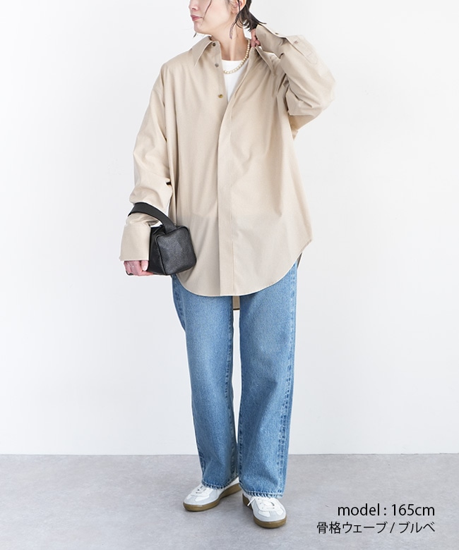 25SMSBL05]THE SHINZONE(ザ・シンゾーン)POINTED COLLAR SHIRT ポイン