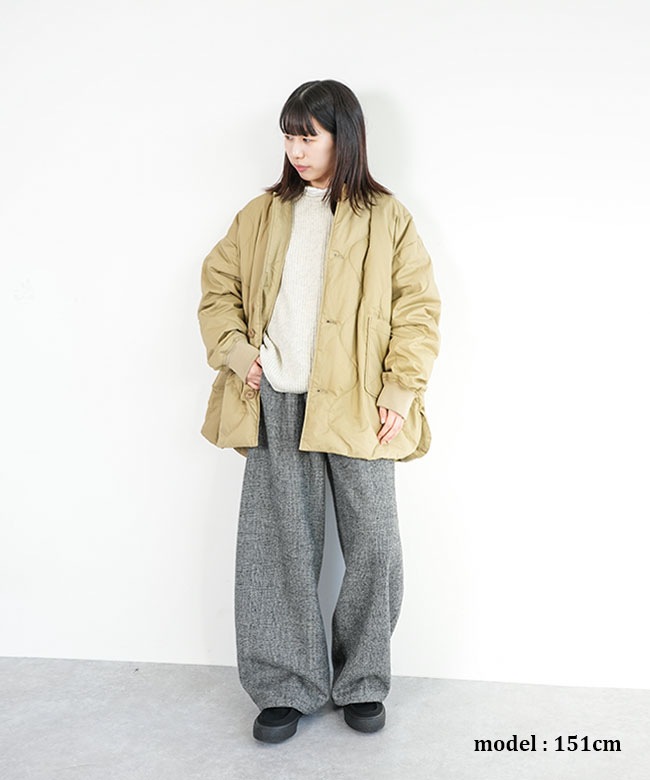 ◇[poche-qt-ribjkt]solamonat poche(ソラモナポッシェ) キルトリブ