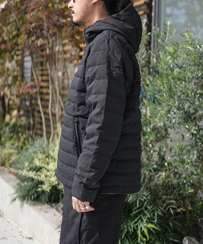 ◇[DT-A0187PWL]DANTON(ダントン) MIDDLE DOWN HOODED JACKET ミドル