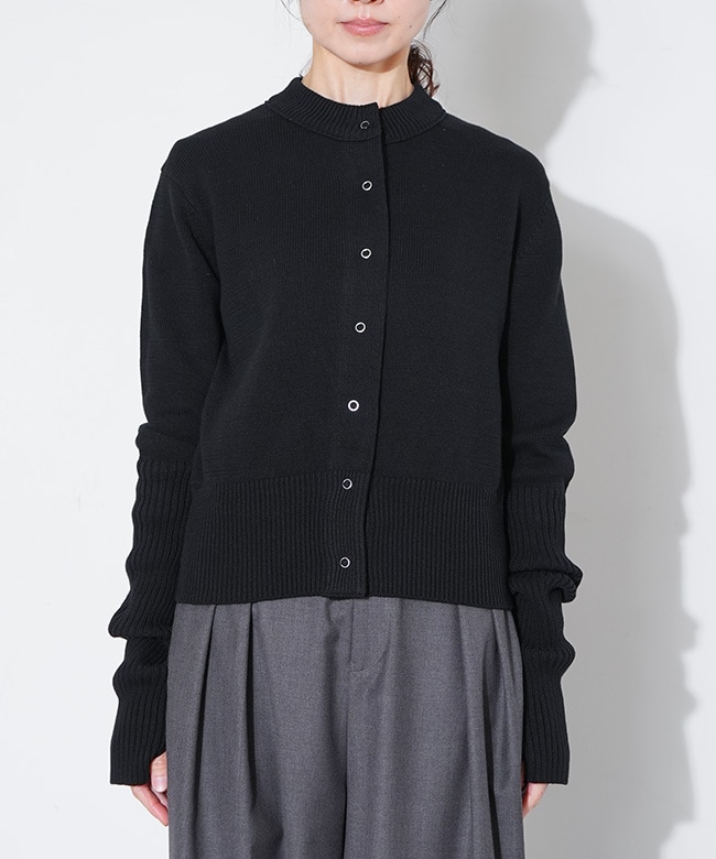 25SMSNI01]THE SHINZONE(ザ・シンゾーン) COTTON LONG RIB CARDIGAN