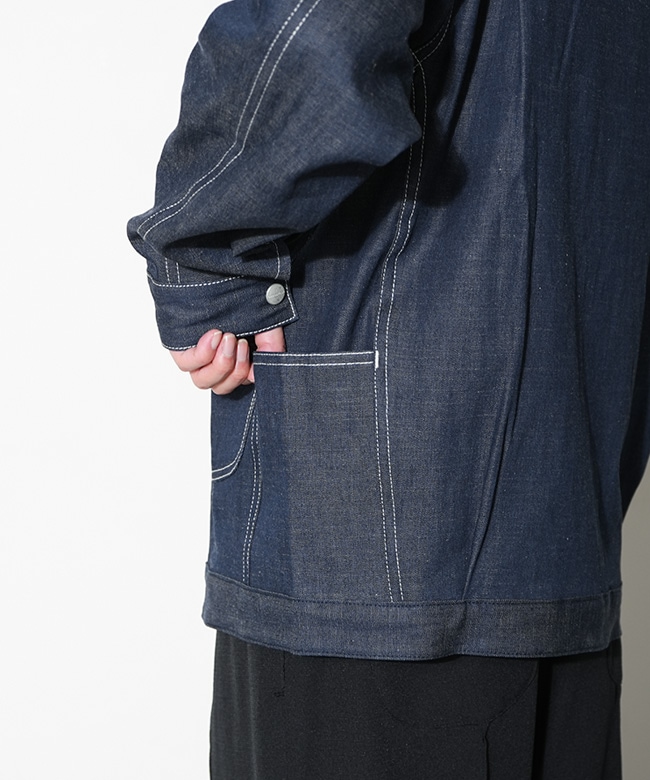 SF-252216]SASSAFRAS(ササフラス) Gardener Jacket / 8oz ミリタリー
