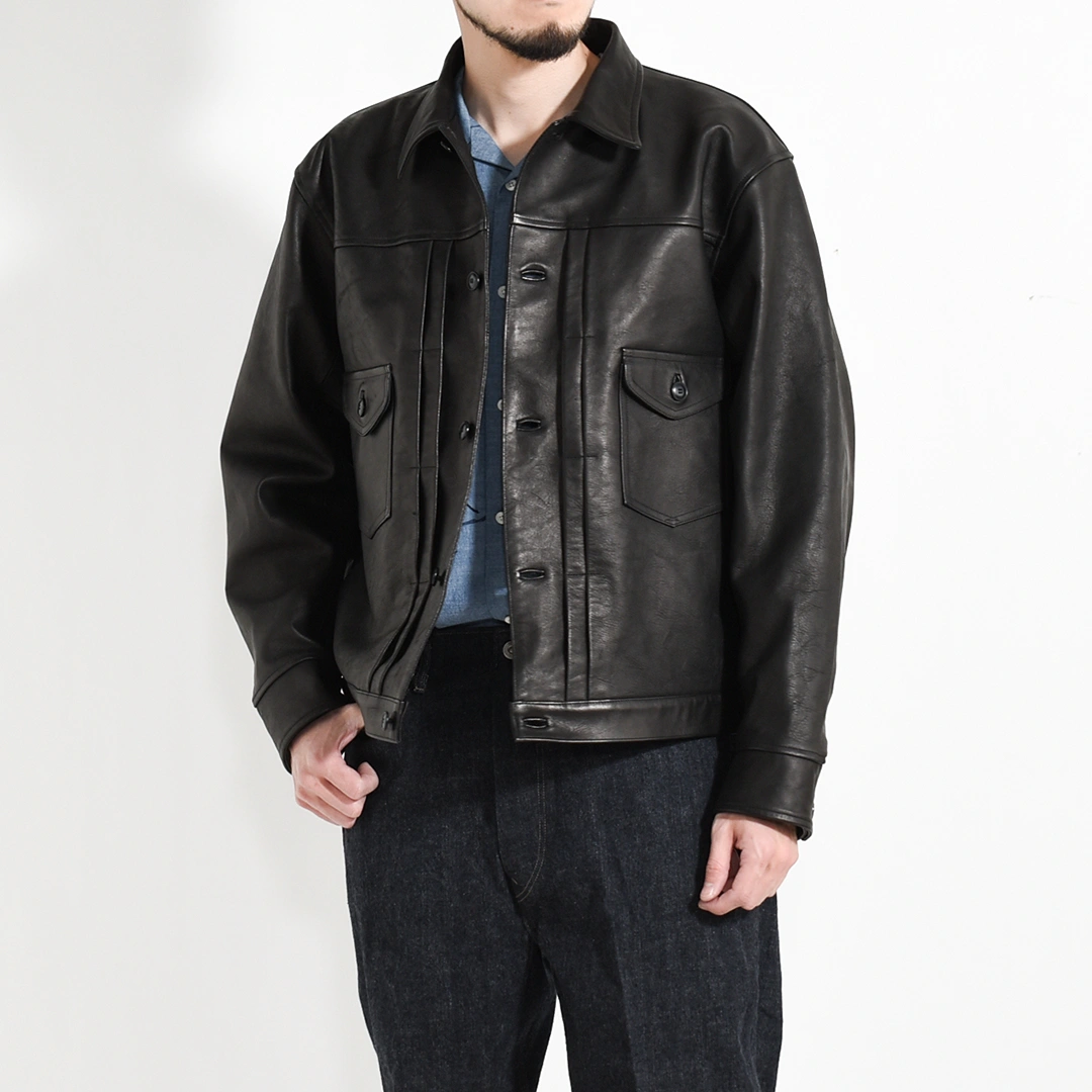 251OJ-JK10]OLD JOE(オールドジョー)PATINA DEERSKIN HERCULES JACKET