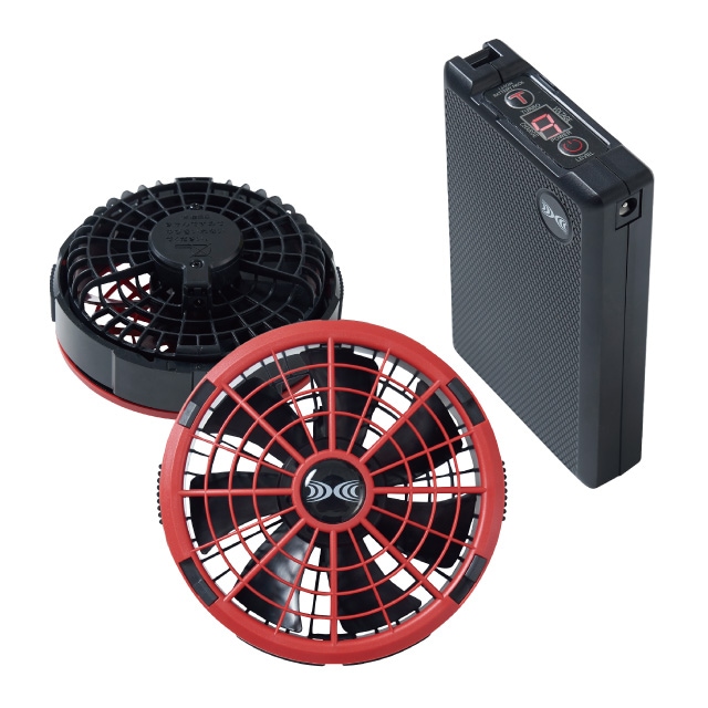 空調服 ファンバッテリーセット(18Vバッテリー・ワンタッチファン