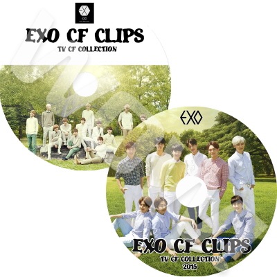 KPOP DVDEXO TV CF Clips 1-2 2枚SET エクソ 日本語字幕なし エクソ え