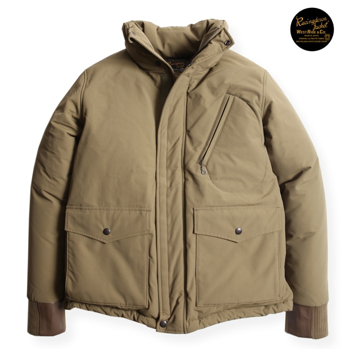 ALL NEW RACING DOWN JKT ♯13/PLD | WESTRIDE,Outer,Down | WESTERN