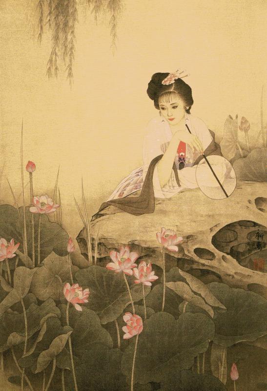 入手困難】美術品 絵画 中国 工筆画 入手困難】美術品 絵画 中国 工筆