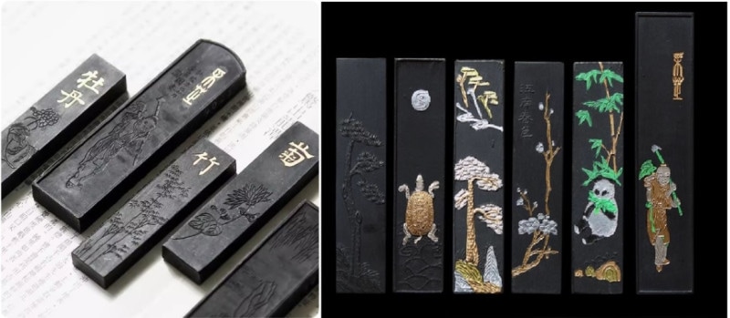 唐墨 黄山松煙 古法 純松煙 5年自然乾燥 中国非物質文化遺産 伝統伝承