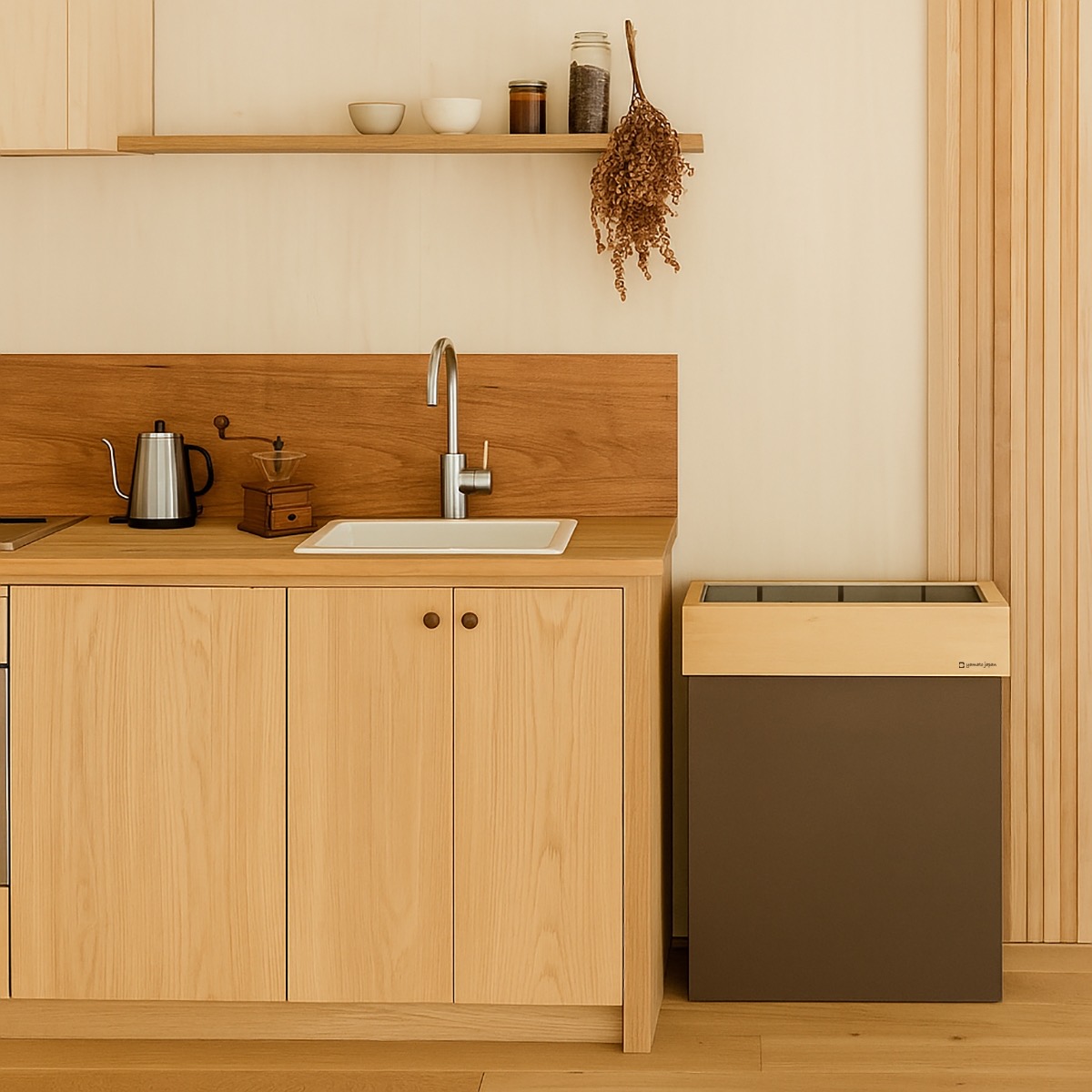 HANGER DUST W ハンガーダストW 袋の見えないカバー付ダストボックス