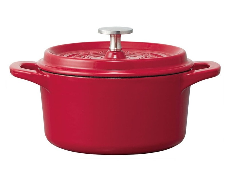 ユアサプライムス.com｜IH対応 ココット鍋 16cm パプリカレッド