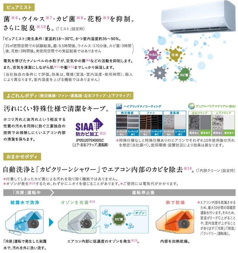 ユアサプライムス.com｜三菱電機 ルームエアコン 主に 20畳用 霧ヶ峰