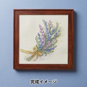 刺しゅうキット 『花の色クロスステッチ ミモザ 827』 戸塚刺しゅう