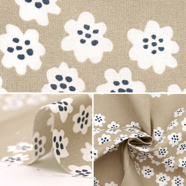 生地 『マリメッコ プケッティ カットクロス 約70cm×50cm ベージュ C