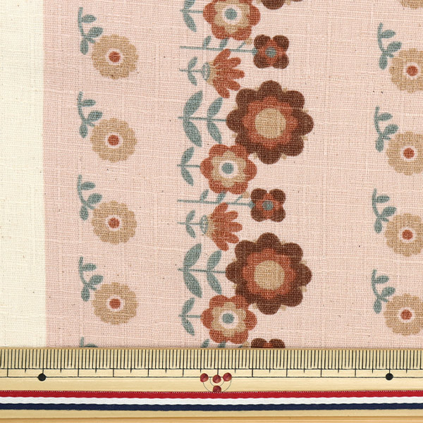 数量5から】 生地 『サザンクロス レトロポップ レトロフラワー