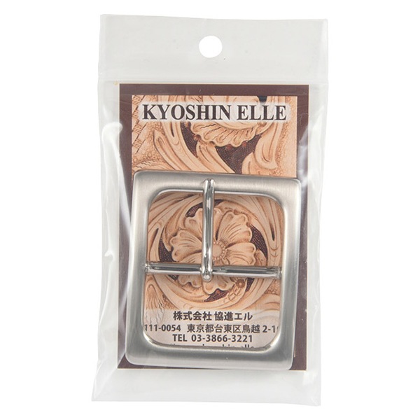 手芸金具 『バックル 4cm ニッケル 72062-01』 KYOSHIN-ELLE 協進エル