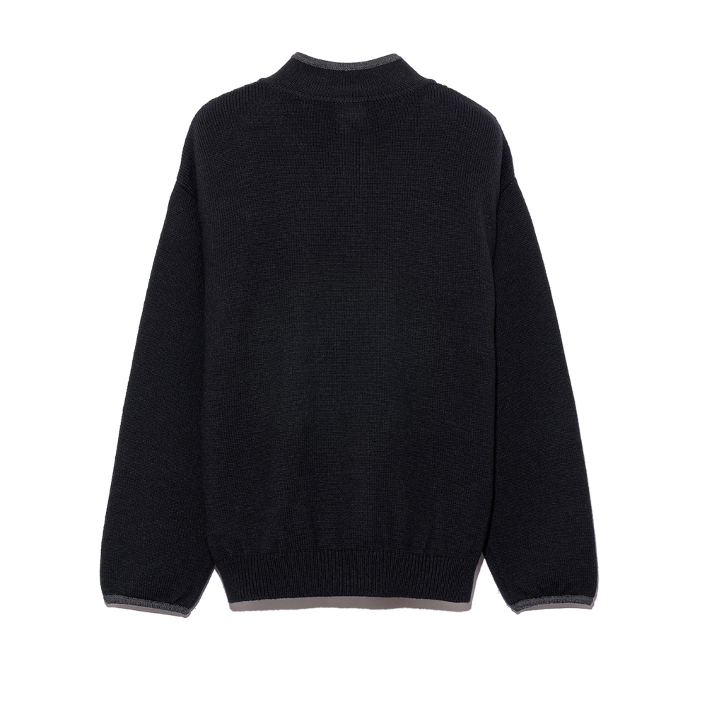 UNUSED アンユーズド 25AW US2517 5G Wool pullover knit (BLACK