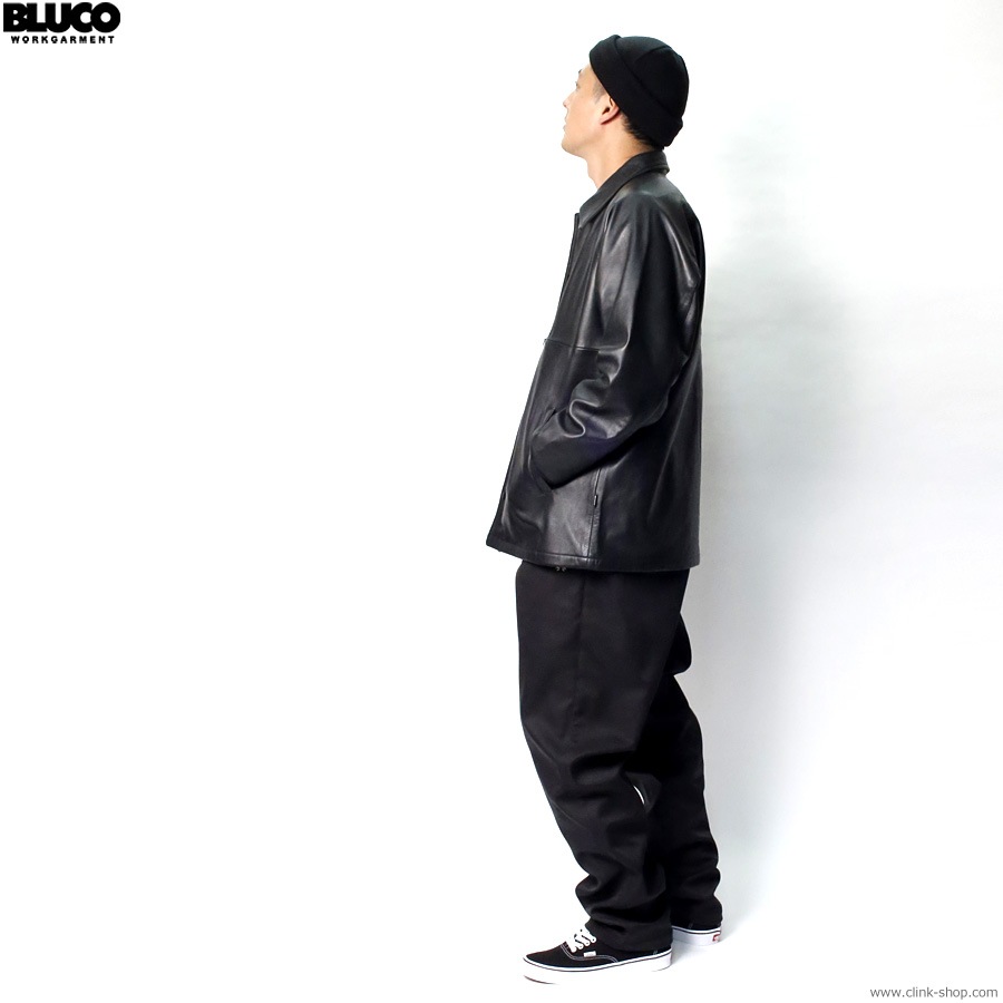 CLINK｜BLUCO LEATHER COACH JACKET (BLACK) [147-31-008]｜東京