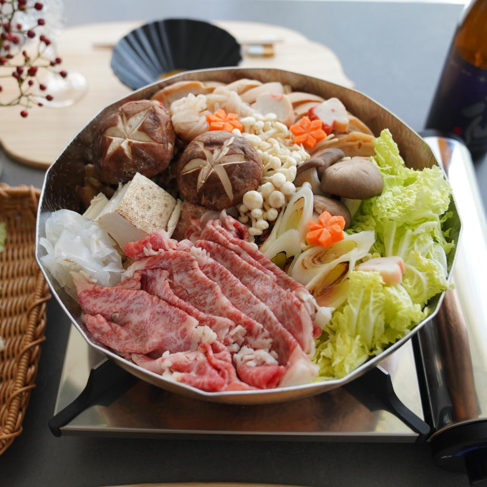 ステンレス製お鍋(中) 雪 φ29cm 外銅 お鍋 ｜ 四季折々のおしゃれな和