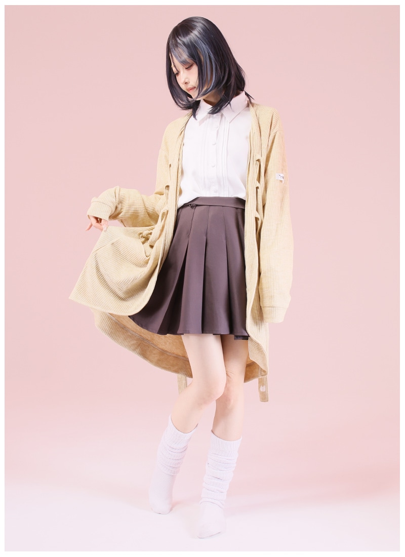 tamayaさんコラボ tamayaのニットロングカーディガン ｜ Favorite