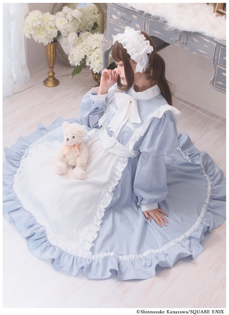 会社と私生活-オンとオフ-コラボ 甘田さんイメージロリータワンピース