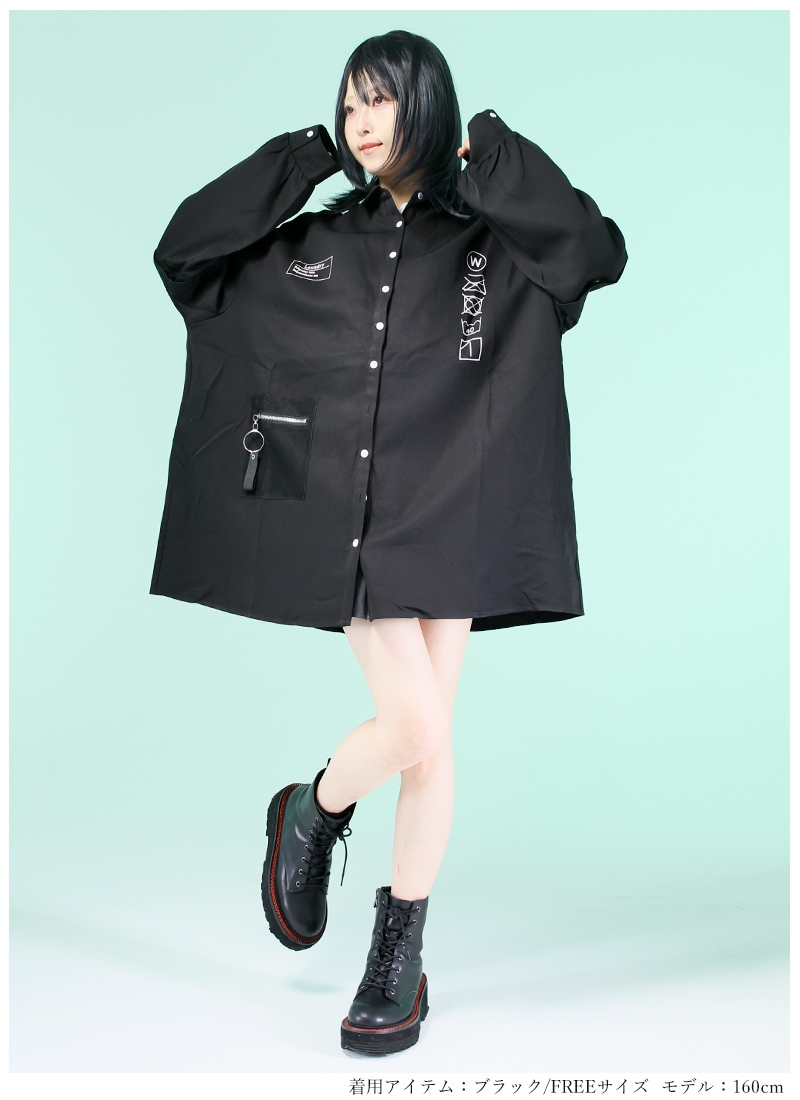 最短即日出荷】ユニセックスランドリーシャツ＊Favoriteオリジナル