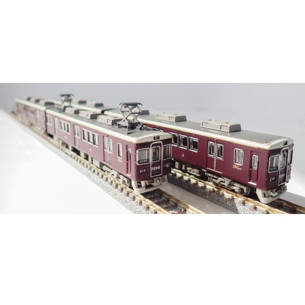 能勢電鉄 N7200系 4両セット 能勢電鉄 鉄道コレクション7200系4両