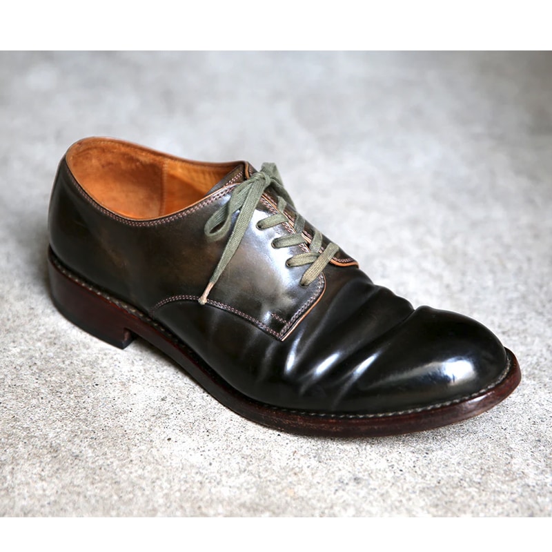 モト MOTO コードバンプレーントゥシューズ CORDOVAN PLAIN TOE SHOES