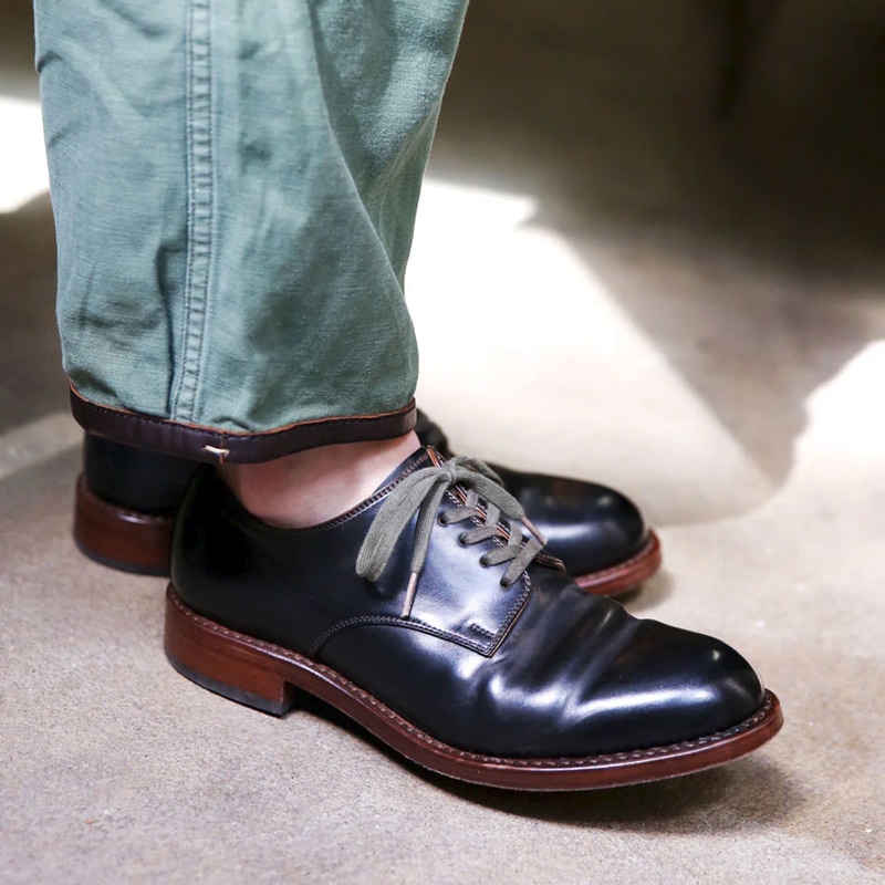モト MOTO コードバンプレーントゥシューズ CORDOVAN PLAIN TOE SHOES