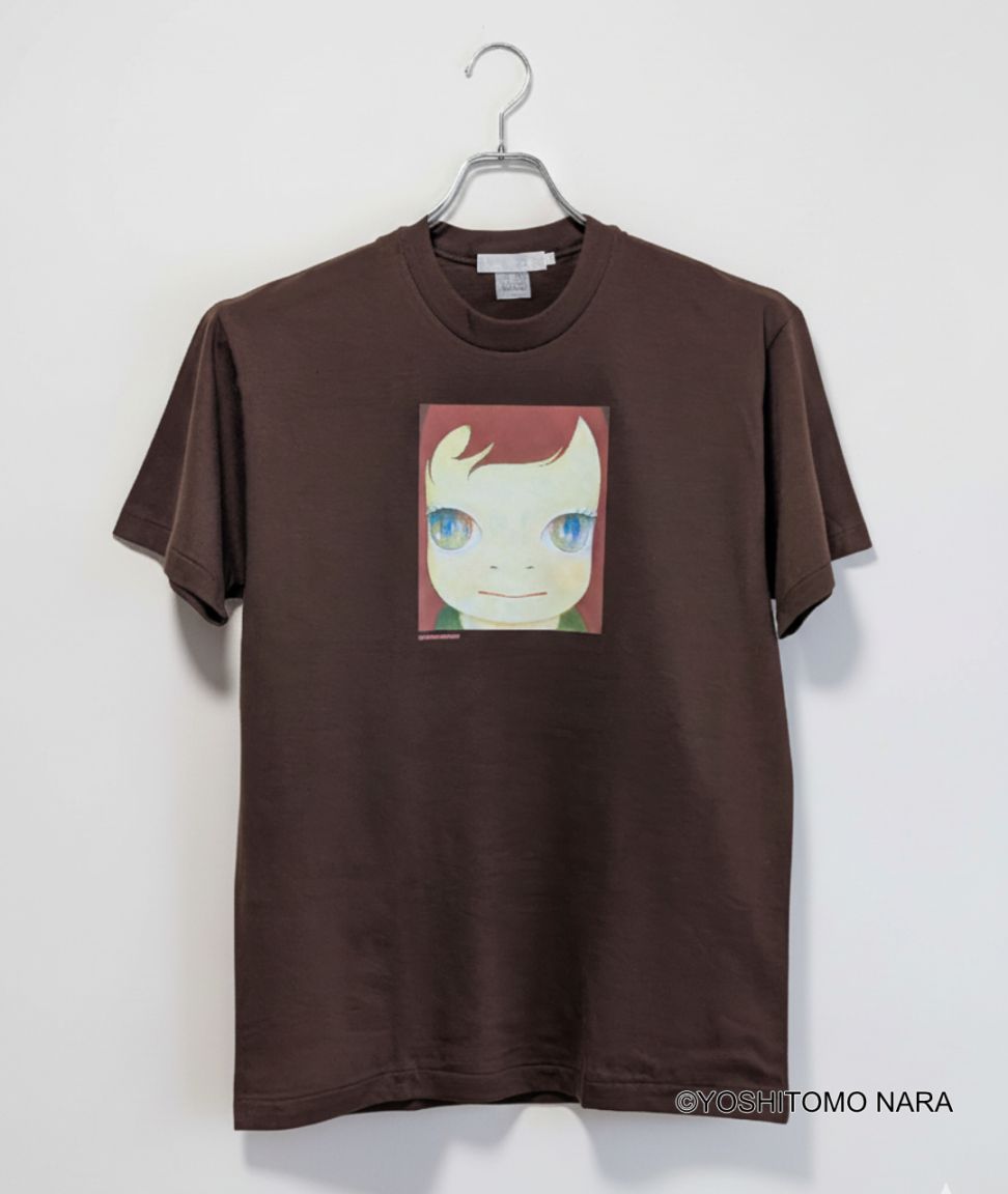 奈良美智 Tシャツ [TIKI TIKI BAMBooooS(チョコレート)]｜ラムフロム