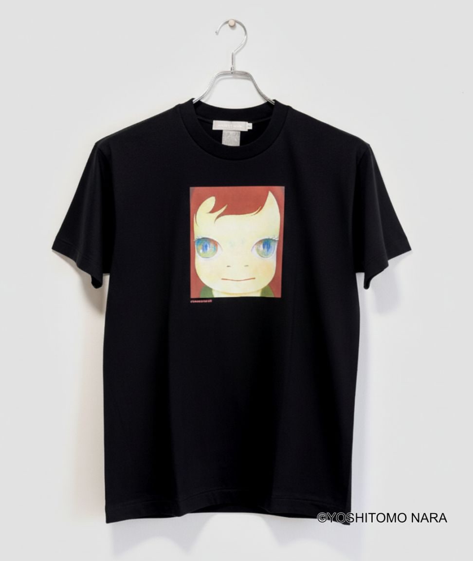 奈良美智 Tシャツ [TIKI TIKI BAMBooooS(ブラック)]｜ラムフロム