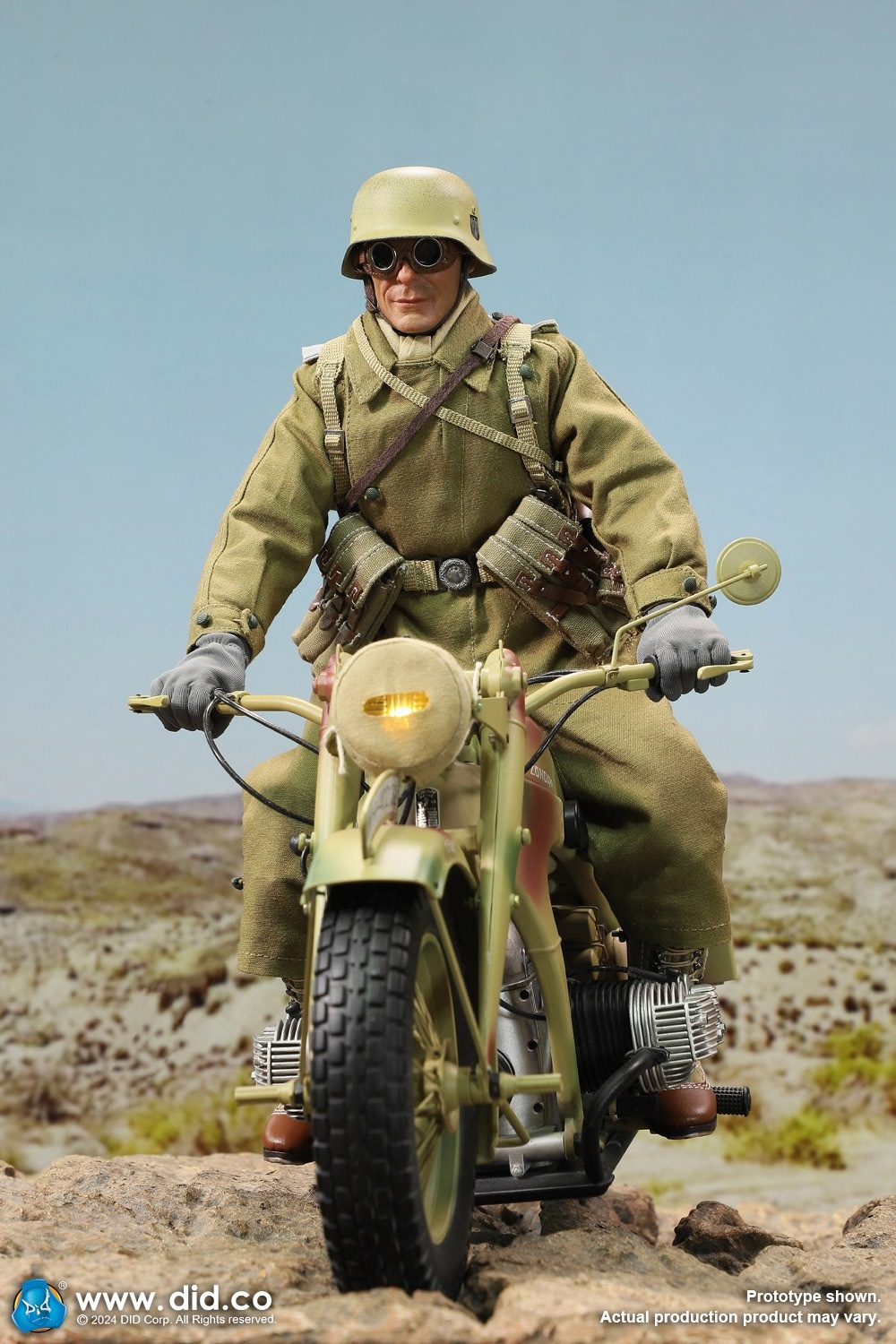 予約 DID 1/6 WWII German Zundapp KS 750 Motorcycle with sidecar