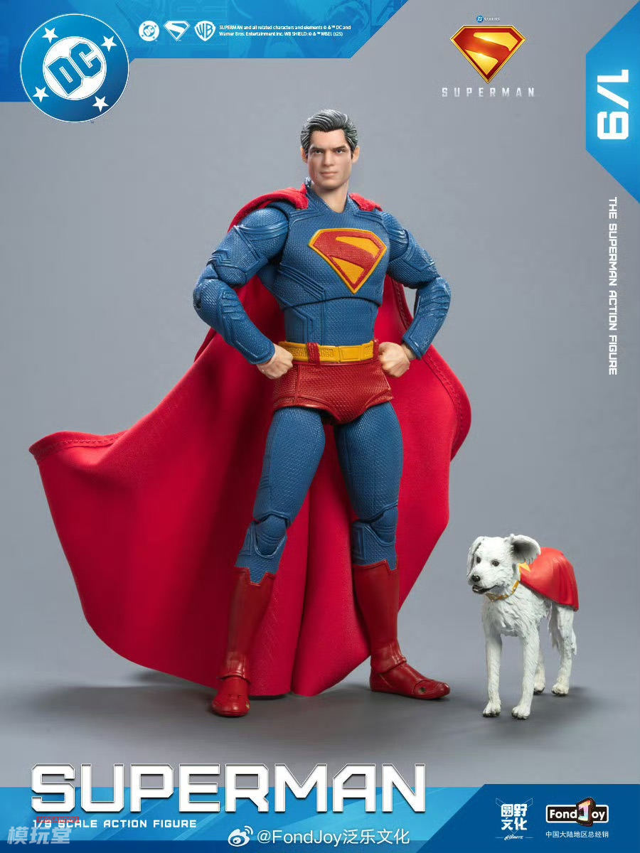 Fondjoy 1/9 スーパーマン 2025 通常.Ver / DX.Ver Superman 2025