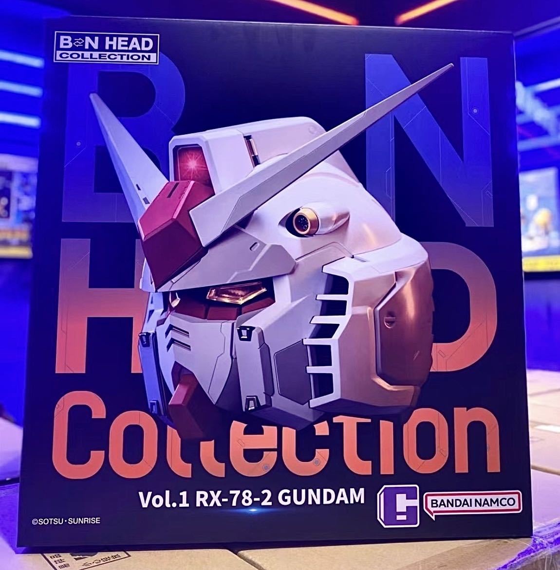 海外限定 BANDAI BN HEAD COLLECTION RX-78-2 GUNDAM 通常.Ver