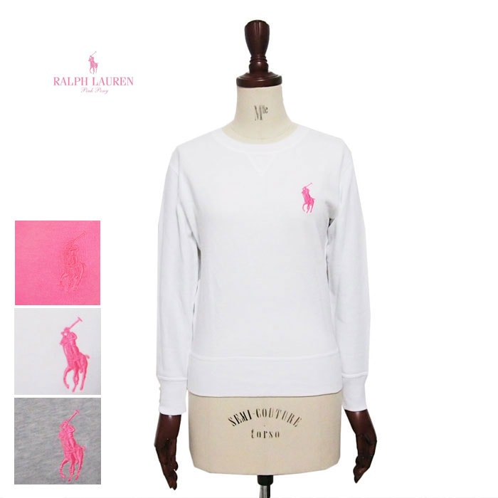ラルフローレン ピンクポニー ポロ レディース スウェット プル