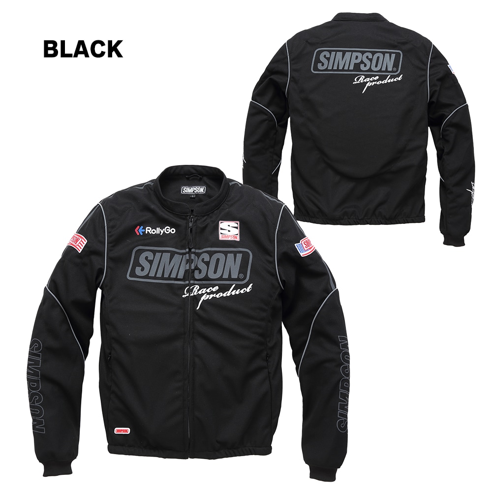SIMPSON NSM-2208LTD ライダース メッシュクールジャケット 春夏モデル