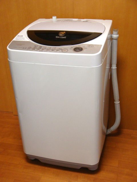 SHARP シャープ 6kg 送風乾燥機能付き 縦型全自動洗濯機 Ag+イオン